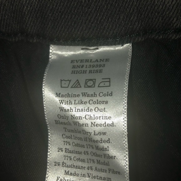 Everlane Authentic High Rise Skinny Jeans, 23 Tall - Picture 12 of 12